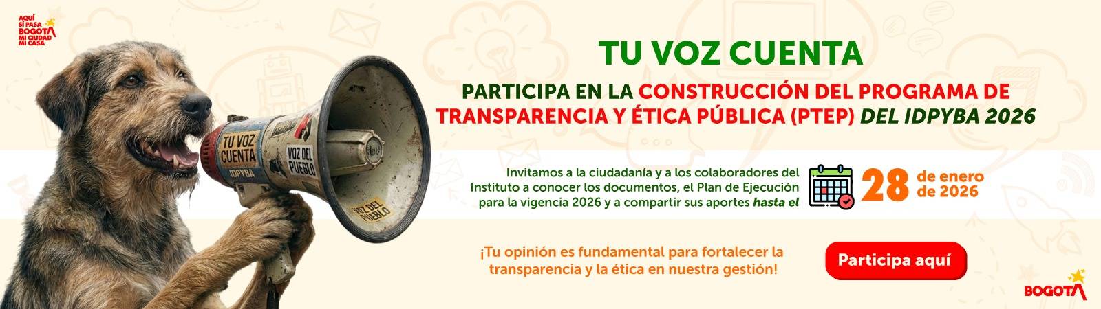 Banner programa Transparencia y Ética Pública